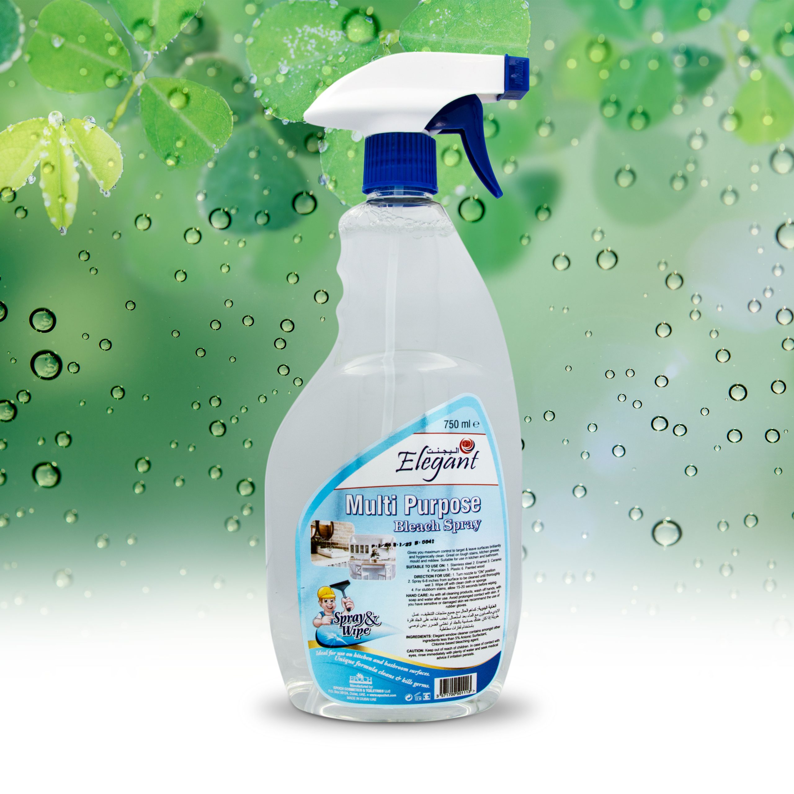 Bleach Window Cleaner Spray